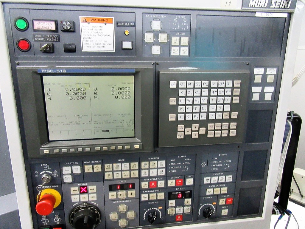 Mori-Seiki DL-150, Machine ID: 7782